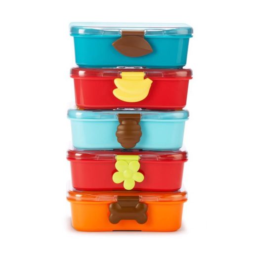 SKIP HOP Zoo Tízórai doboz 700 ml Pillangó 3év+