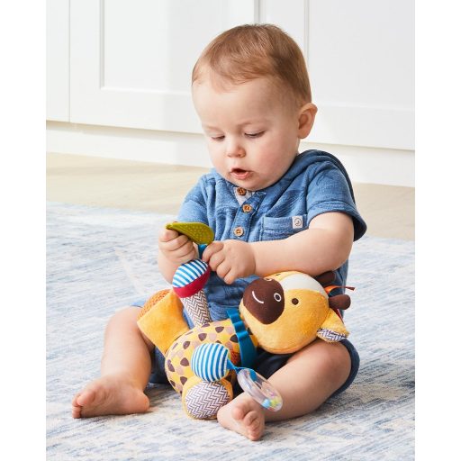 SKIP HOP Aktív játék C gyűrűn Bandana Buddies Zsiráf 0m+