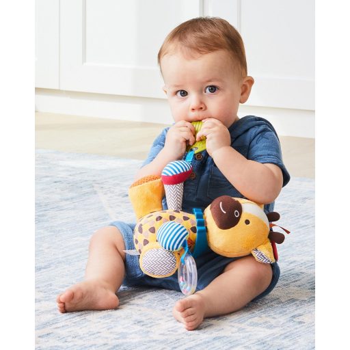 SKIP HOP Aktív játék C gyűrűn Bandana Buddies Zsiráf 0m+
