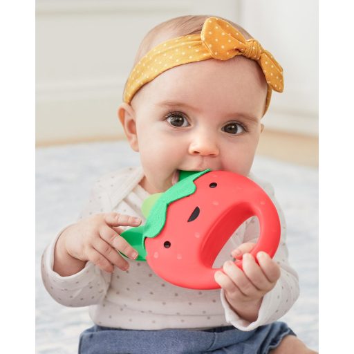 SKIP HOP Chrastítko Farmstand Berry Cute Band szett 3 db, 3m+