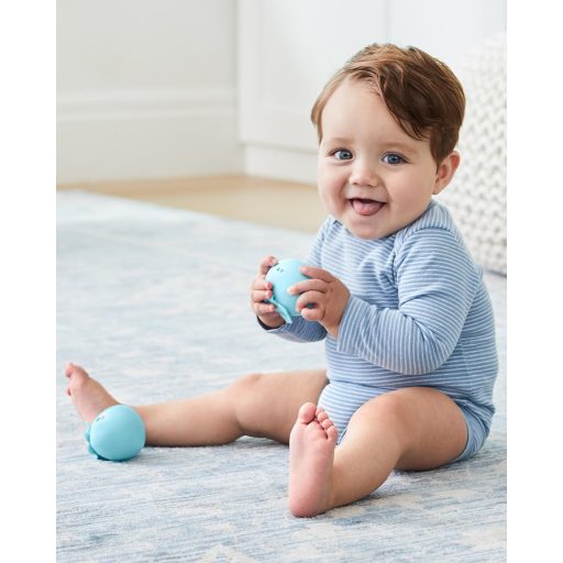 SKIP HOP Chrastítko Farmstand Berry Cute Band szett 3 db, 3m+
