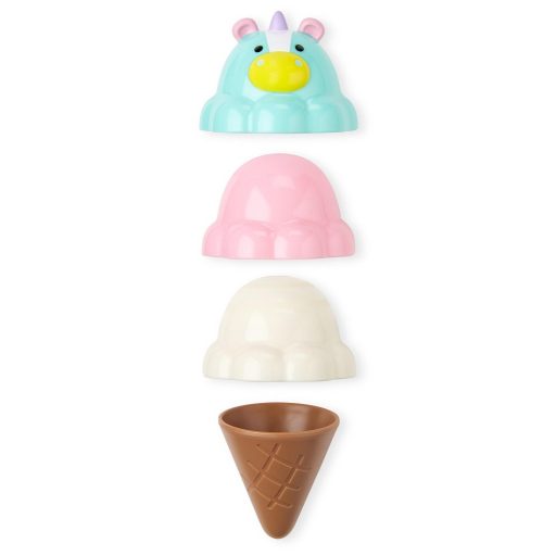 SKIP HOP Zoo Jégkrémes halmozható készlet változó színekkel Sweet Scoops 2év+