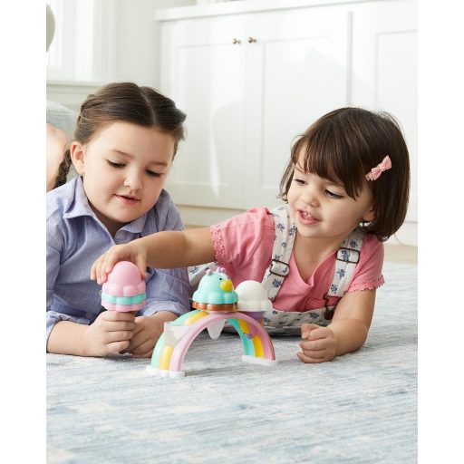 SKIP HOP Zoo Jégkrémes halmozható készlet változó színekkel Sweet Scoops 2év+