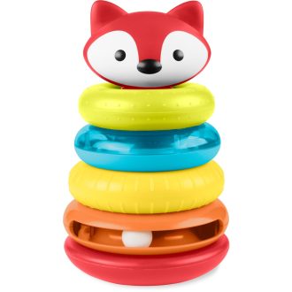   SKIP HOP Készségfejlesztő játék Róka piramis Explore&More 6hó+