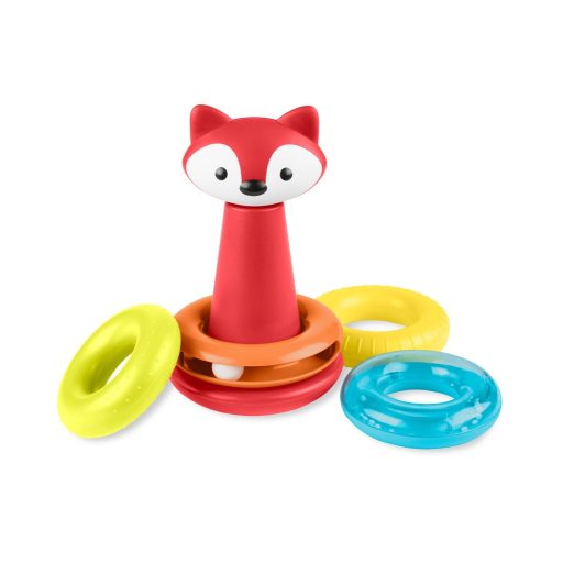 SKIP HOP Készségfejlesztő játék Róka piramis Explore&More 6hó+