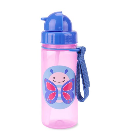 SKIP HOP Zoo Szívószálas pohár PP PVC és BPA mentes Pillangó 12m+