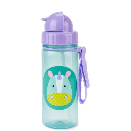 SKIP HOP Zoo Szívószálas pohár PP PVC és BPA mentes Egyszarvú 12m+