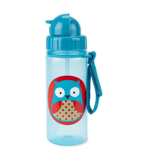 SKIP HOP Zoo Szívószálas pohár PP PVC és BPA mentes Bagoly 12m+