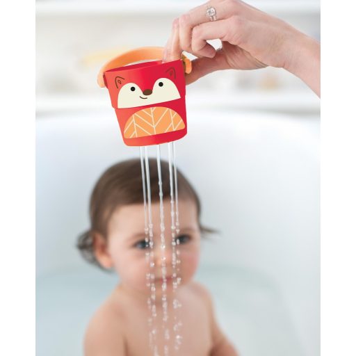 SKIP HOP Zoo vízi játék vödrök Stack&Pour 5db 9h+
