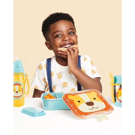 SKIP HOP Zoo Tízoradó doboz 700 ml Oroszlán 3év+