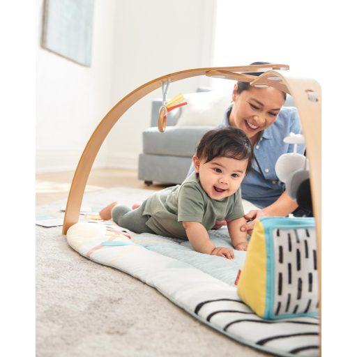 SKIP HOP Játékszőnyeg fa játékhíddal Discoverosity Montessori 0m+