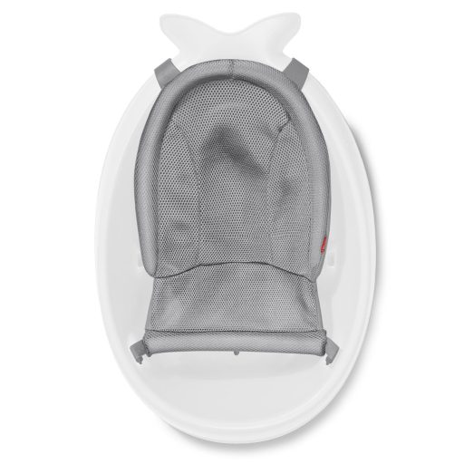 SKIP HOP  3 fázisú babafürdető fürdőkád ergonomikus betéttel, fehér