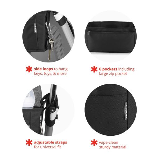 SKIP HOP Babakocsi szervező Grab&Go Ultra fekete