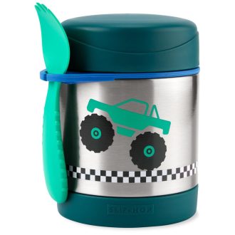   SKIP HOP Spark Style Termoska na jedlo s lyžičkou/vidličkou Monster Truck 325 ml, 3r+