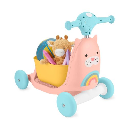 SKIP HOP Zoo lökhárító 3 az 1-ben Ride-On Macska 12 hónapos kortól 20 kg-ig