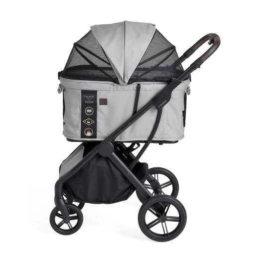 FIKAGO Macska / kutya babakocsi AGILE2 Soft Grey