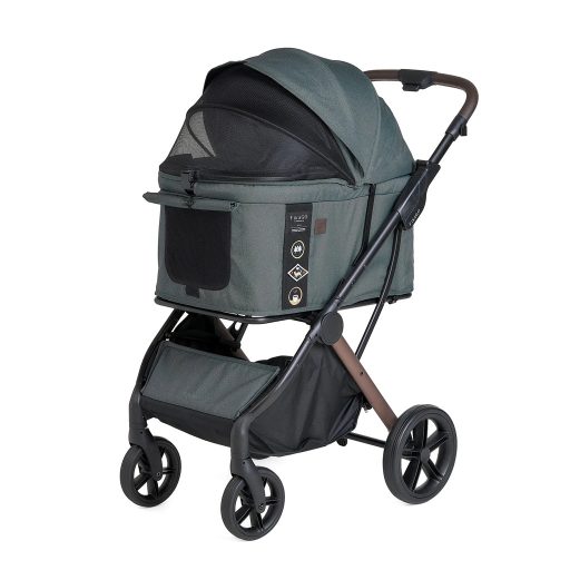 FIKAGO Macska / kutya babakocsi AGILE2 Vintage Green