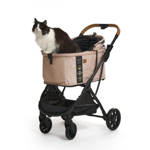 FIKAGO Macska / kutya babakocsi Agile Huggy Bézs
