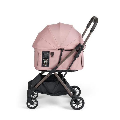 FIKAGO Babakocsi macskáknak / kutyáknak FTG2 Mist Pink