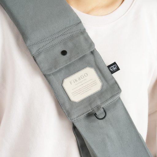 FIKAGO Kutyahordozó SLING Soft Pebble