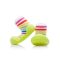ATTIPAS Cipőcskék RainBow AR04 Zöld S méret 19, 96-108 mm