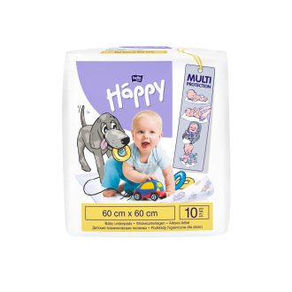 BELLA HAPPY Baby gyermek alátétek (60x60 cm), 10 db