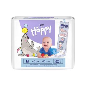BELLA HAPPY Gyermek higiéniai alátétek 40x60 cm 30 db