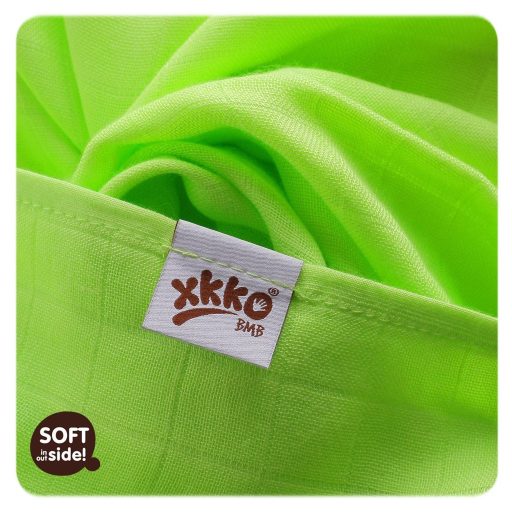 KIKKO Pelenkák bambuszból Colours 70x70 (3 db) – lime, citrom, narancs