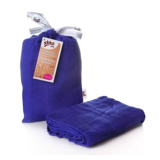 KIKKO Bambusz Pólya Colours 120x120 (1 db) – óceánkék