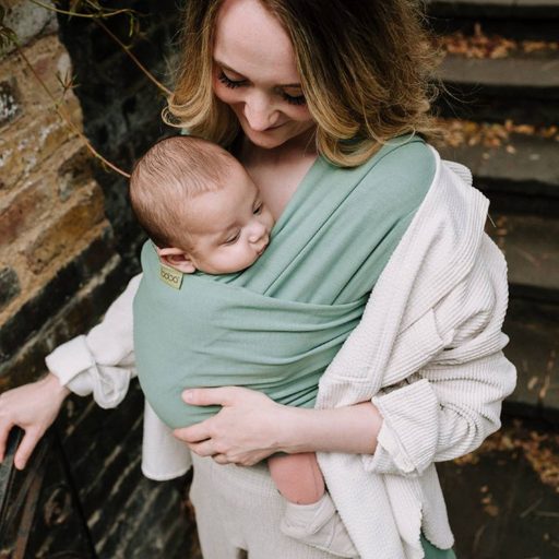 BOBA Gyerekhordozó / Kendő Classic Wrap - Sage Green