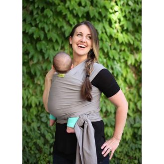 BOBA Babahordozó/kendő Wrap - Grey