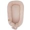 EKO Fészek babáknak muszlin Powder pink 90x60 cm