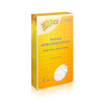   KIKKO Pelenkák pamutból készült nagy súlyú Lux Eco 70x70 (10 db) – fehérítetlen