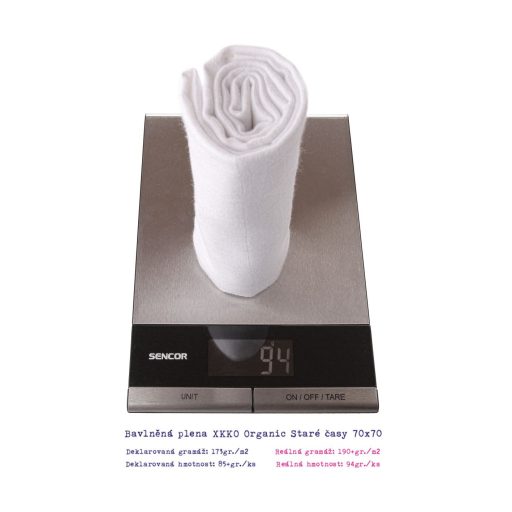 KIKKO Pelenkák gyermek biopamutból Régi idők 70x70 (5 db) – pasztell, lányoknak