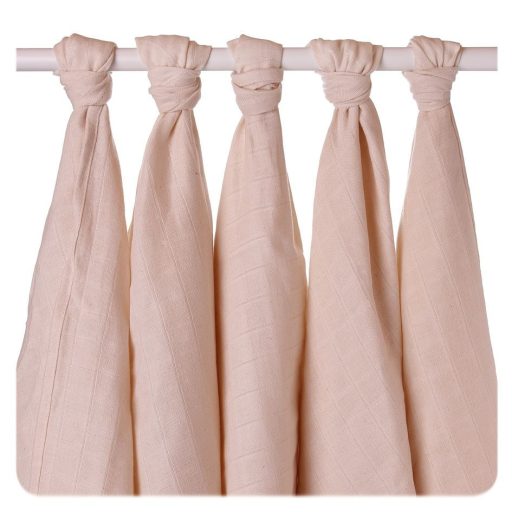KIKKO Gyermek pelenkák biopamutból Régi idők 70x70 (5 db) – natural