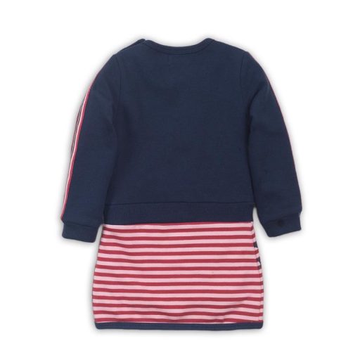 DIRKJE Ruha D-Girl 68 Navy + piros + rózsaszín