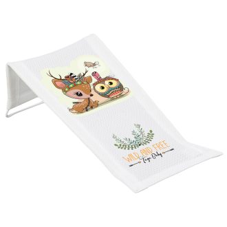   TEGA BABY Fürdetőágy kádba textil  Wild and Free Little Deer - white