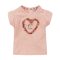 DIRKJE Rövid ujjú póló 80 Smokey Pink