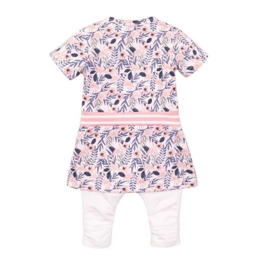 DIRKJE 2 részes ruhaszett 68 White+Multicolor