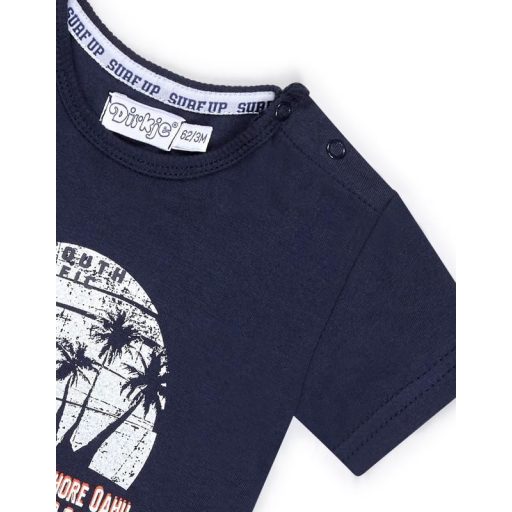 DIRKJE 2 részes készlet kr. nadrág 86 Navy+White+Stripe