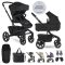 EASYWALKER Kombinált babakocsi Jimmey Pepper Black XXL RWS