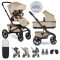 EASYWALKER Kombinált babakocsi Jimmey Sand Taupe XXL RWS