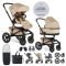 EASYWALKER Kombinált babakocsi Jimmey Sand Taupe XXL AIR + RWS