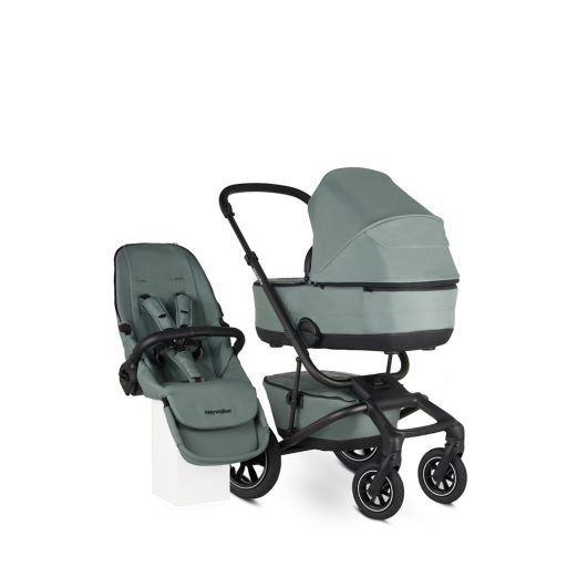 EASYWALKER Kombinált babakocsi Jimmey Thyme Green XXL AIR + RWS