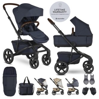 EASYWALKER Kombinált babakocsi Jimmey Indigo Blue XXL RWS