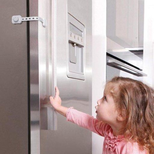 DREAMBABY Biztonsági zár univerzális TWIST 'N LOCK 6 darab fehér