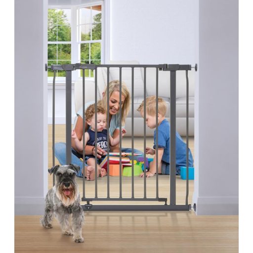 DREAMBABY Biztonsági fémrács AVA 75-81 cm, szürke