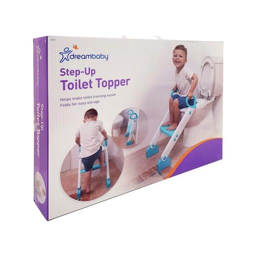 DREAMBABY WC-lépcső kék/fehér