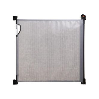 DREAMBABY Biztonsági visszahúzható rács 0-140 cm szürke