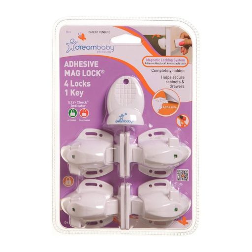 DREAMBABY Mágneses zárak 4 darab + mágneses kulcs